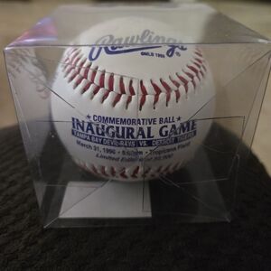 Rawlings Inaugural Game Baseball with Red Stitching